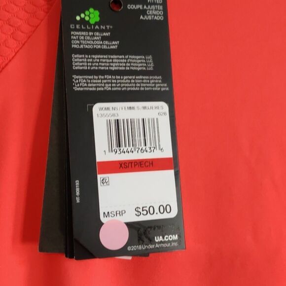 📏Under Armour UA Rush Celliant Shirt - Picture 3 of 4